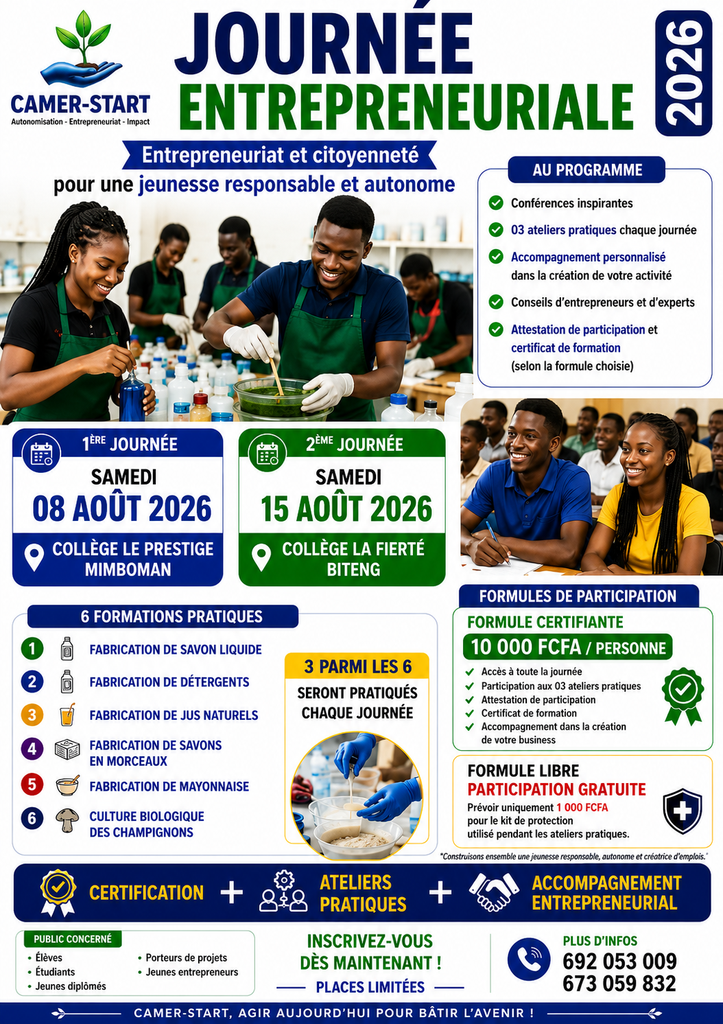 Journée Entrepreneuriale 2026 : entrepreneuriat et citoyenneté pour une jeunesse responsable — photo 2